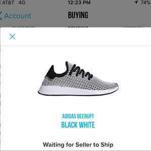 Adidas deerupt shoes black/red $95 green/$110